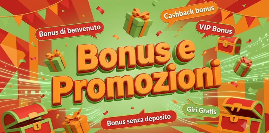 bonus offerti da un casino